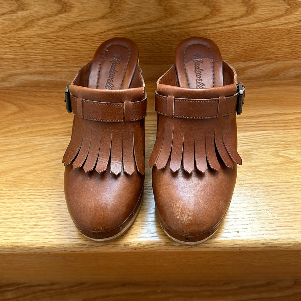 Madewell heeled clogs